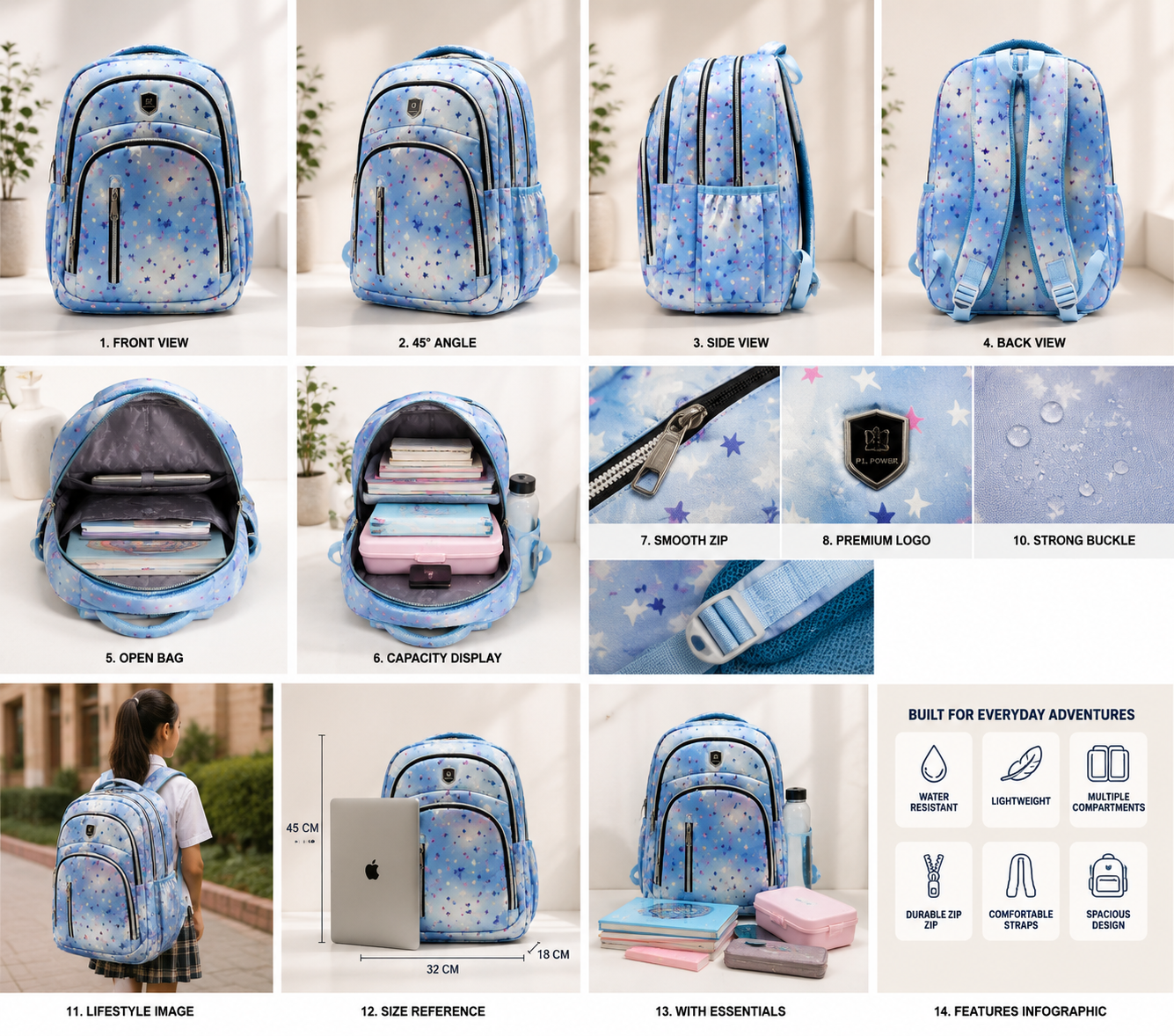 Premium Girls School & College Backpack